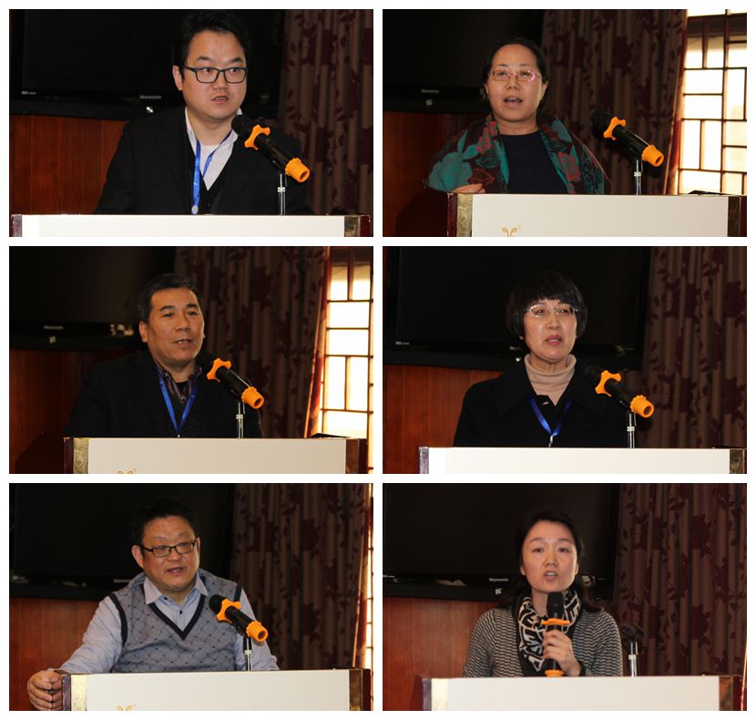 参会代表进行交流发言