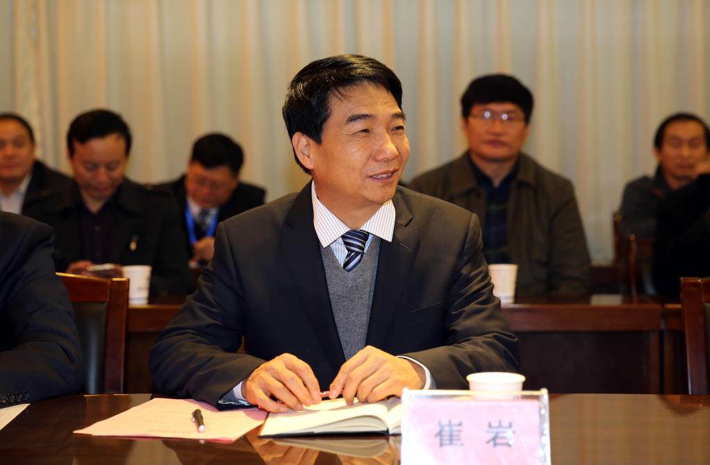 党委书记崔岩致辞