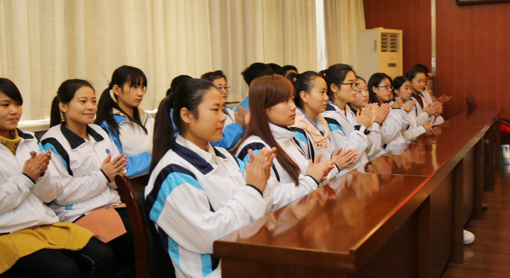 订单班全体同学参加仪式