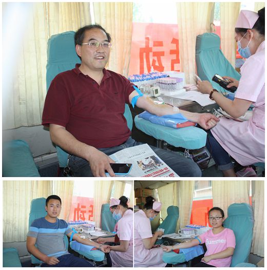 师生踊跃献血
