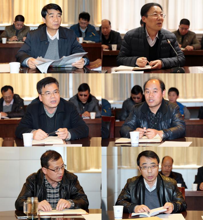 学院领导发言谈体会