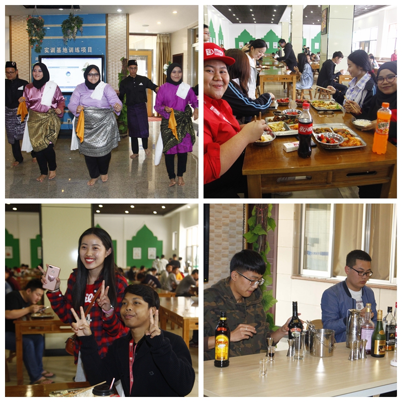 马来西亚管理科学大学师生与我院学生互动交流