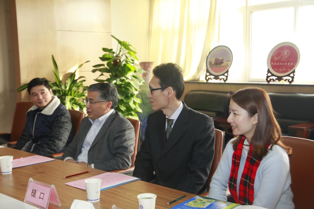 欧姆龙(中国)有限公司一行四人访问我院