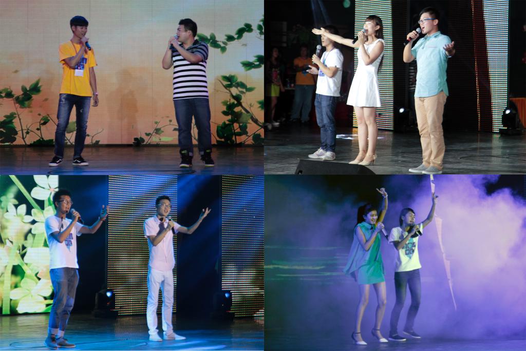 两岸学子同台联欢