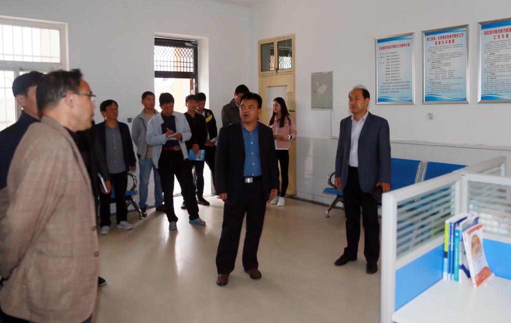 梅创社副院长一行实地查看项目部
