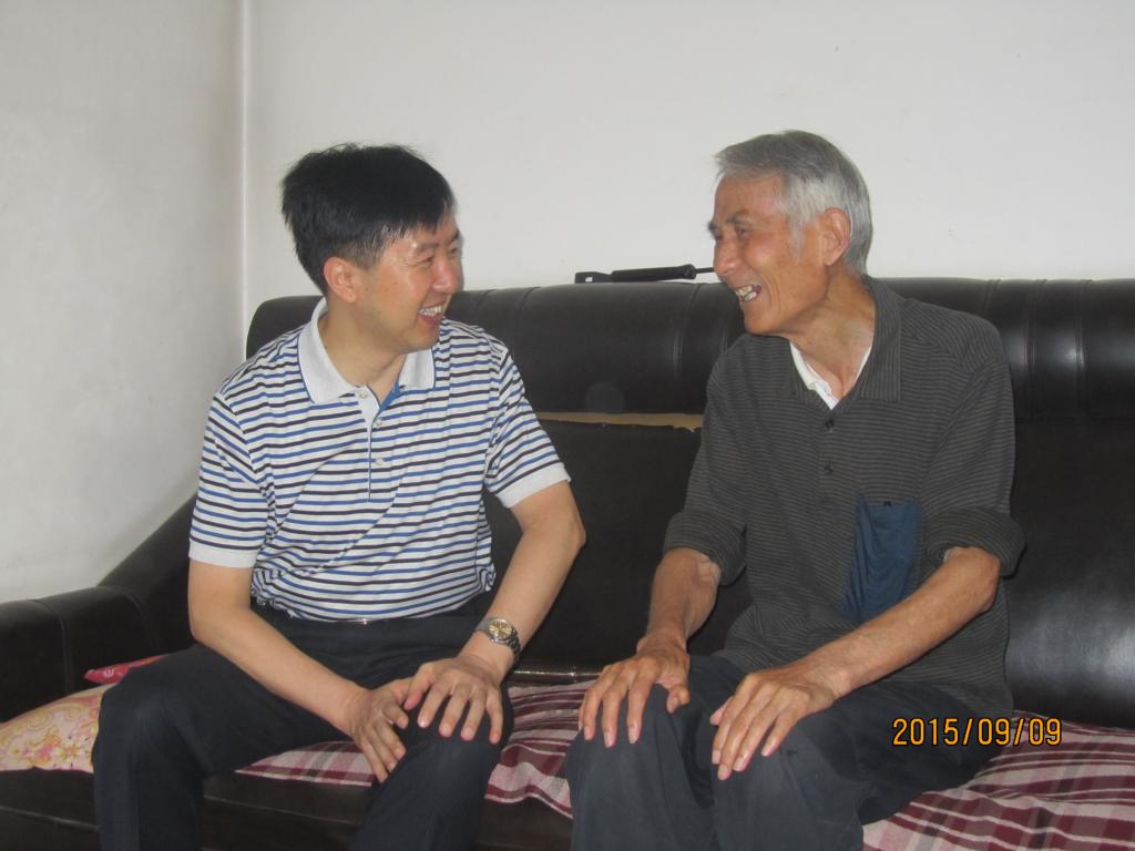 副院长王津慰问全国优秀教师王昌明