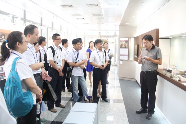 参观台科大建筑科技中心
