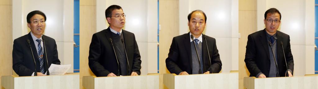 王天哲、刘永亮、梅创社、杨卫军分别就分管工作提出目标任务和具体措施