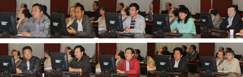 各二级学院代表交流调研情况