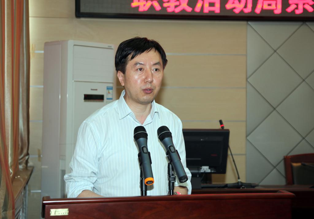 副院长王津发表讲话